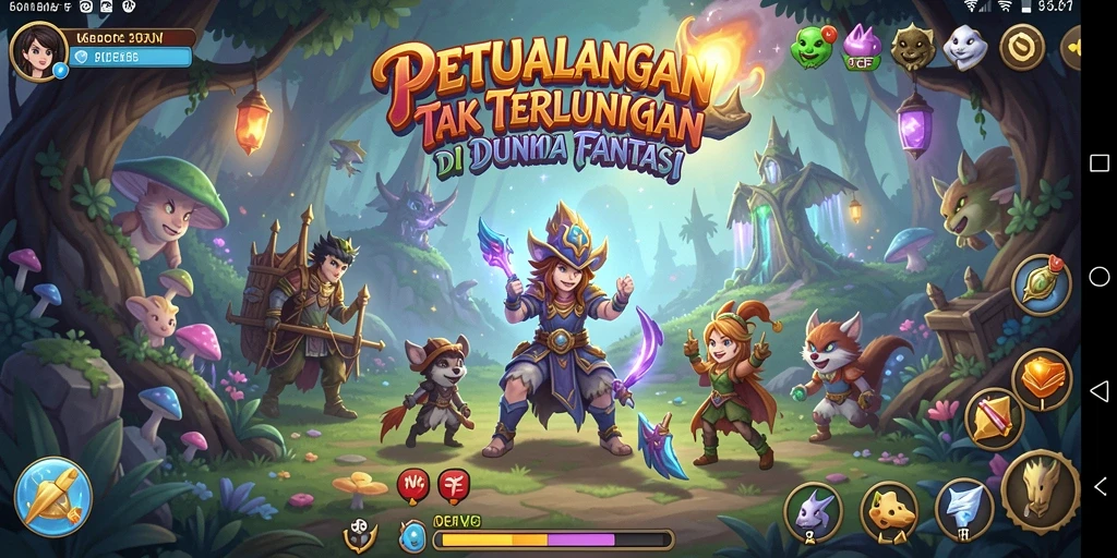 Screenshot gameplay 6CF menampilkan pertarungan epik dan eksplorasi dunia.