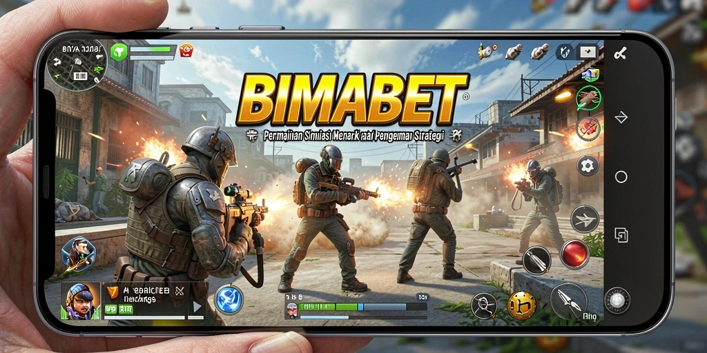 Tampilan gameplay utama <strong>BIMABET</strong> yang seru dan menantang.