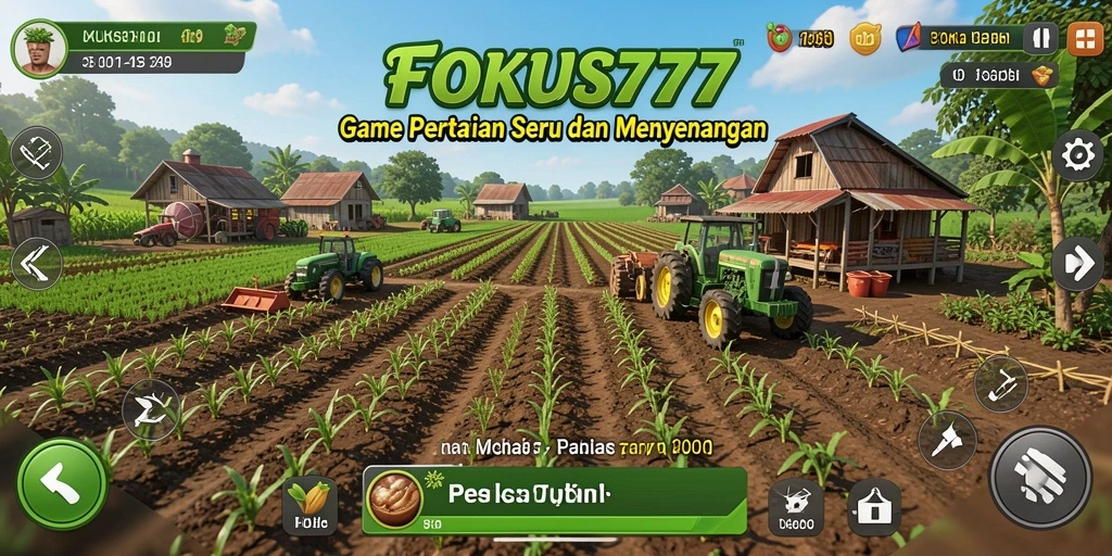 Tampilan menarik dari gameplay FOKUS777 yang penuh warna.