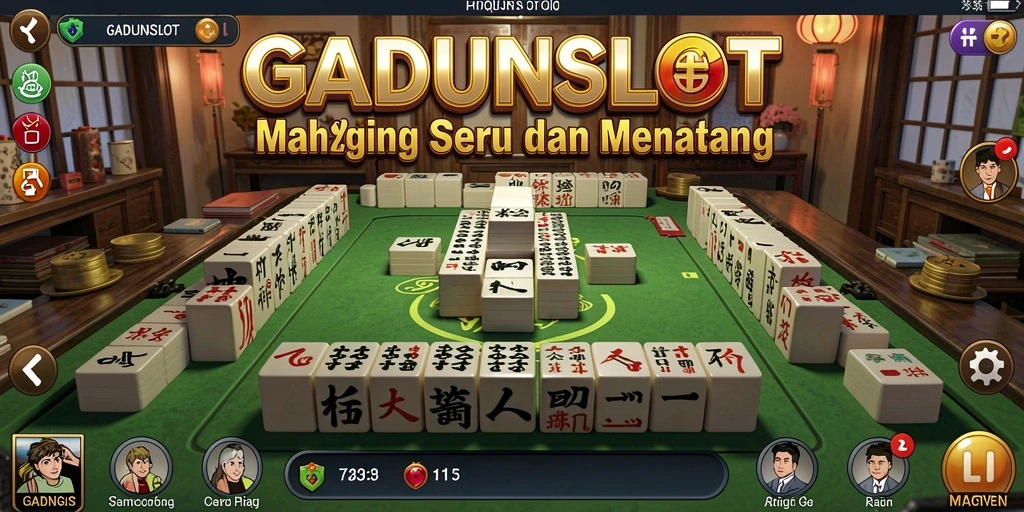 Tampilan gameplay GADUNSLOT yang seru dan menantang.