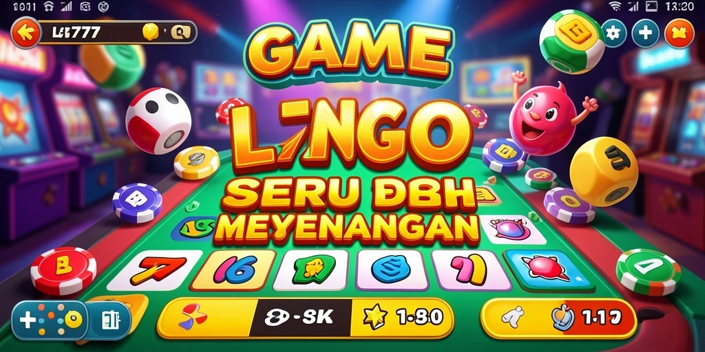 Screenshot utama L777 menampilkan gameplay Bingo yang seru.