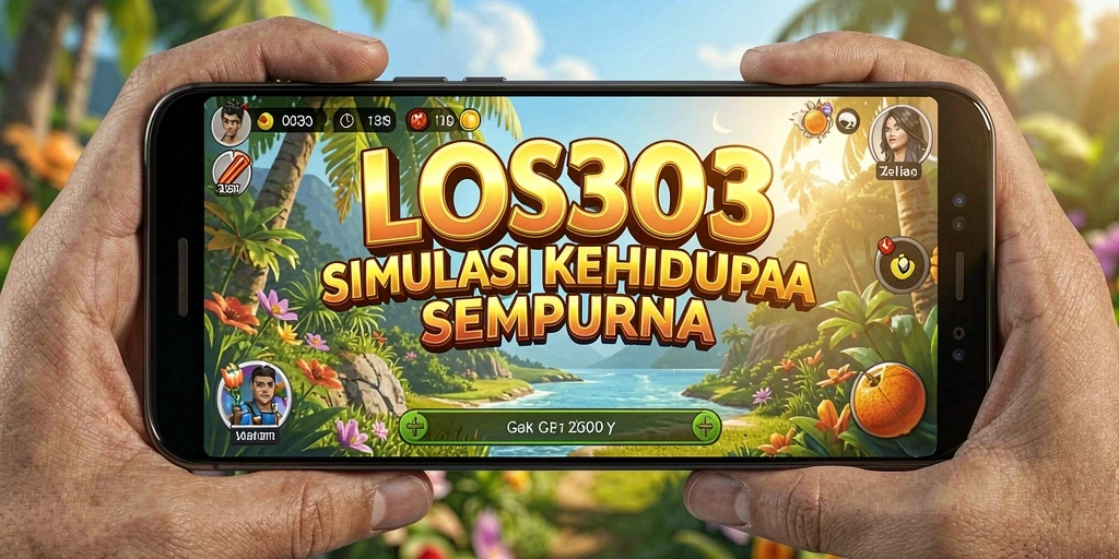 Tampilan gameplay LOS303 dengan karakter dan lingkungan simulasi yang menarik.
