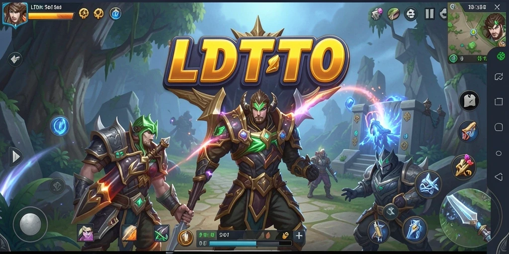 Gameplay LTDTOTO menampilkan strategi dan kerjasama antar pemain.