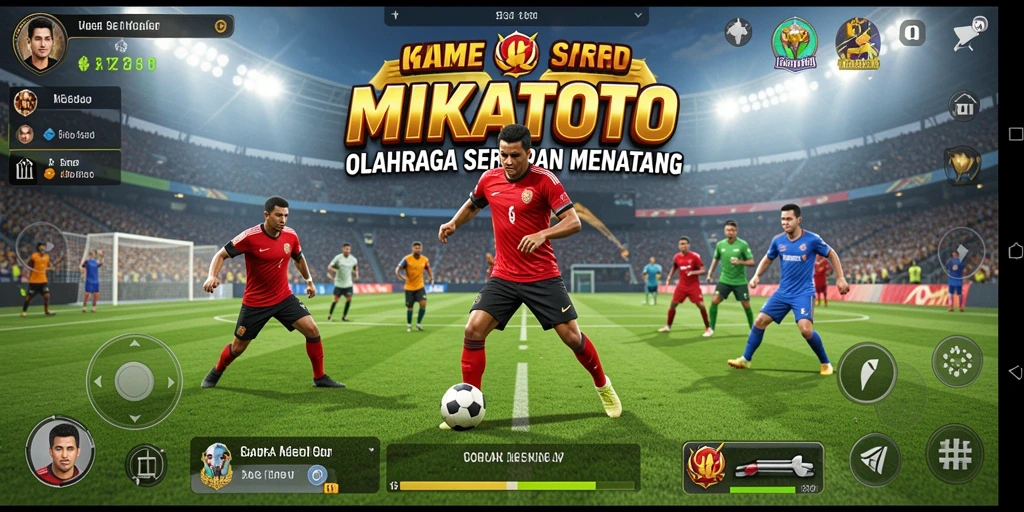 Tampilan seru gameplay MIKATOTO dalam pertandingan olahraga.