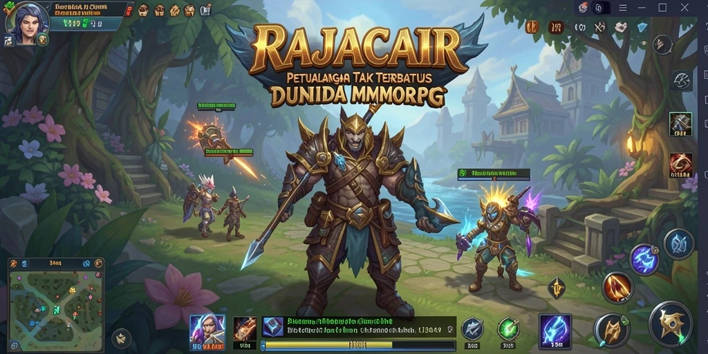 Tampilan gameplay RAJACAIR yang memukau dan mendebarkan.