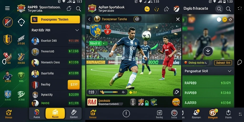 Tampilan gambar dari gameplay RAP89 yang menarik dan interaktif.