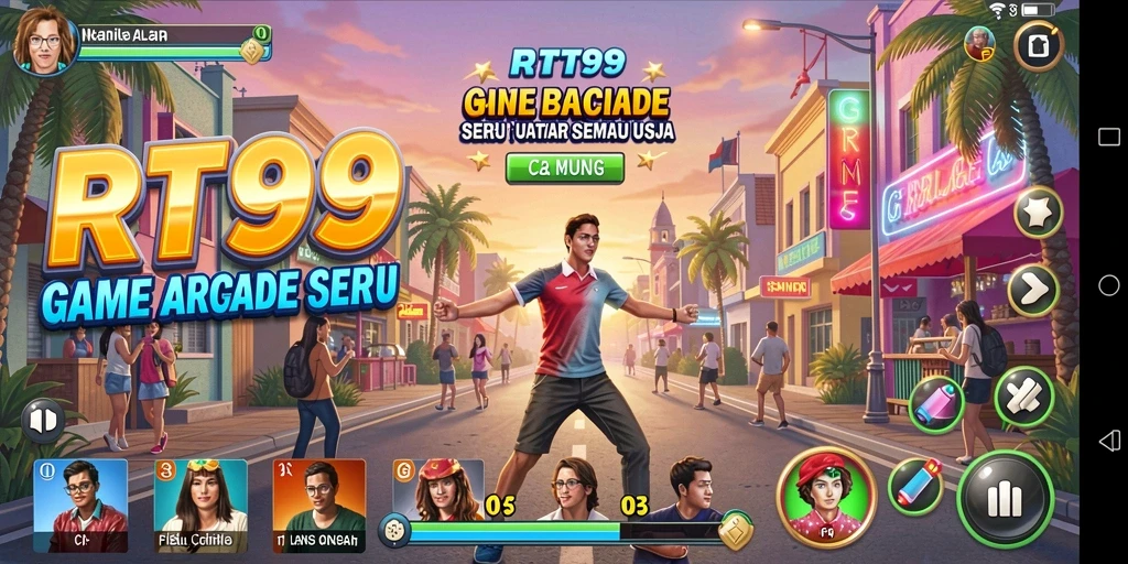 Tampilan menegangkan dari gameplay <strong>RT99</strong>, penuh aksi dan tantangan.