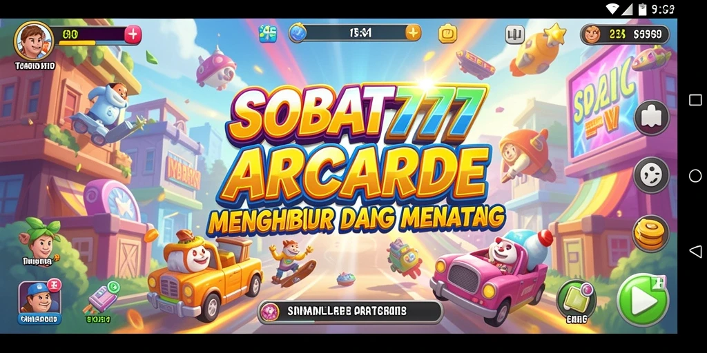 Tampilan gameplay SOBAT777 yang seru dan penuh warna.