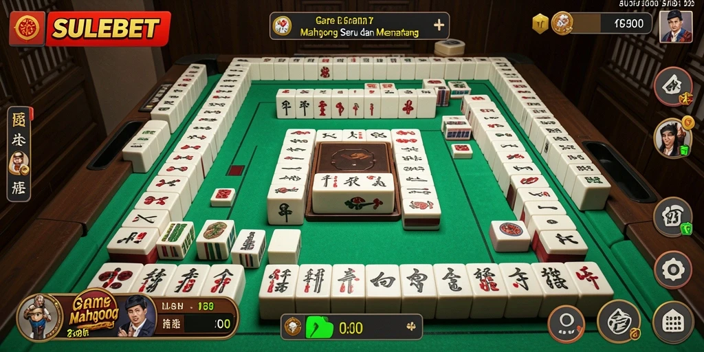 Gameplay seru dan menantang dalam SULEBET Mahjong.