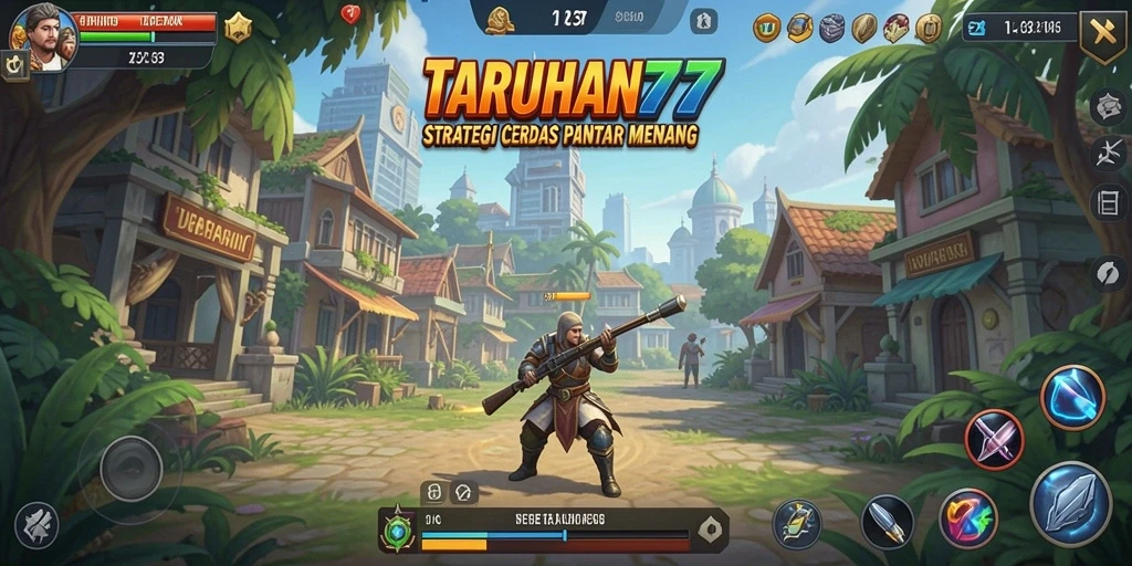 Tampilan gameplay TARUHAN77 yang menarik dan strategis.