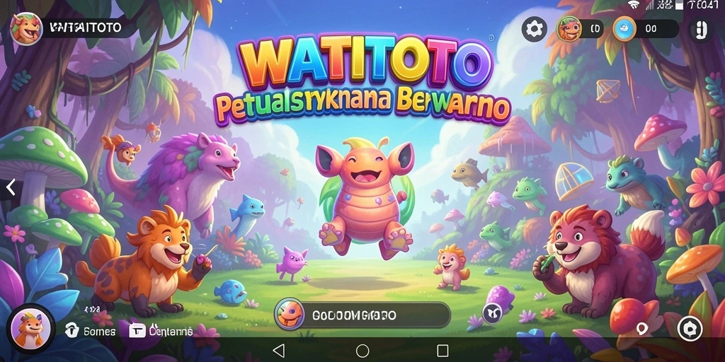 Tampilan menarik gameplay WATITOTO dengan pemandangan menakjubkan.